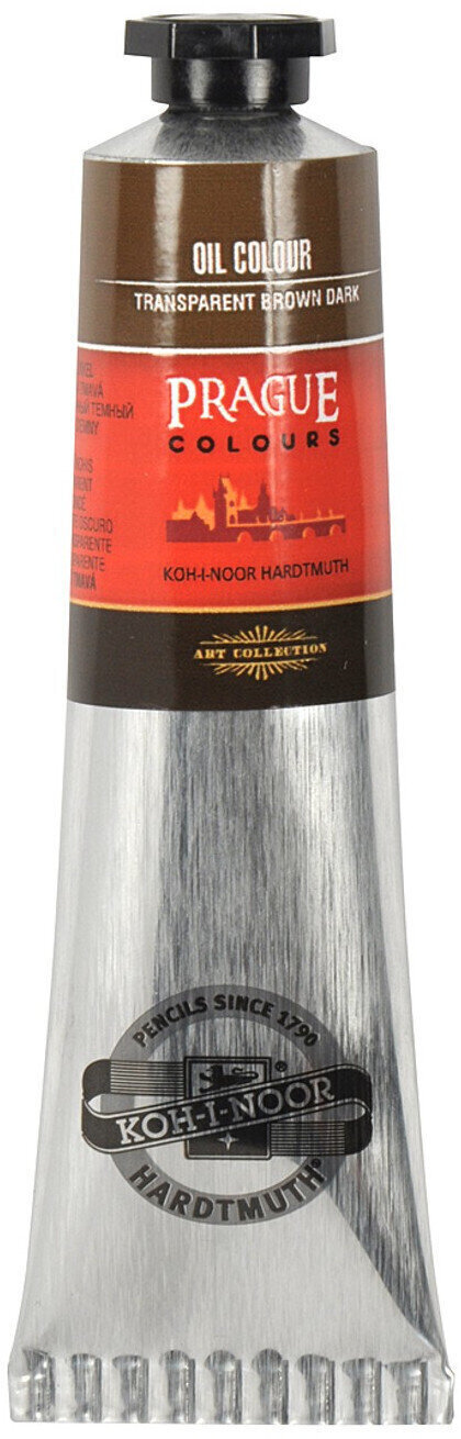 Cor de óleo KOH-I-NOOR Tinta a óleo 40 ml Dark Transparent Brown