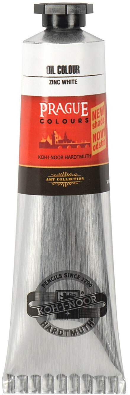 Öljyväri KOH-I-NOOR Öljymaali 40 ml Zinc White