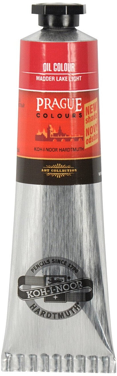 Peinture à l'huile KOH-I-NOOR Peinture à l'huile 40 ml Madder Lake Light