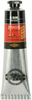 Cor de óleo KOH-I-NOOR Tinta a óleo 40 ml Ivory Black - 1