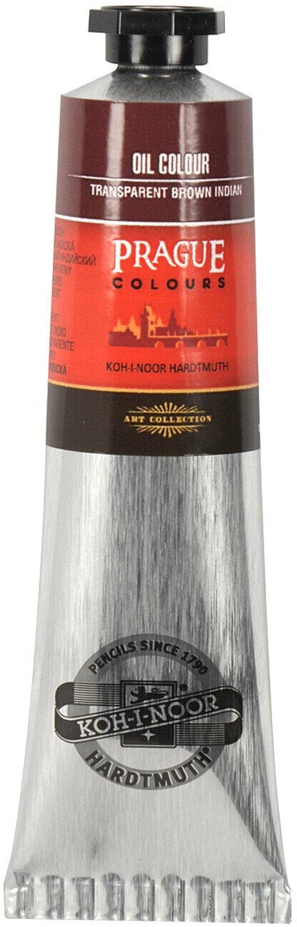Farba olejna KOH-I-NOOR Farba olejna 40 ml Transparent Brown Indian