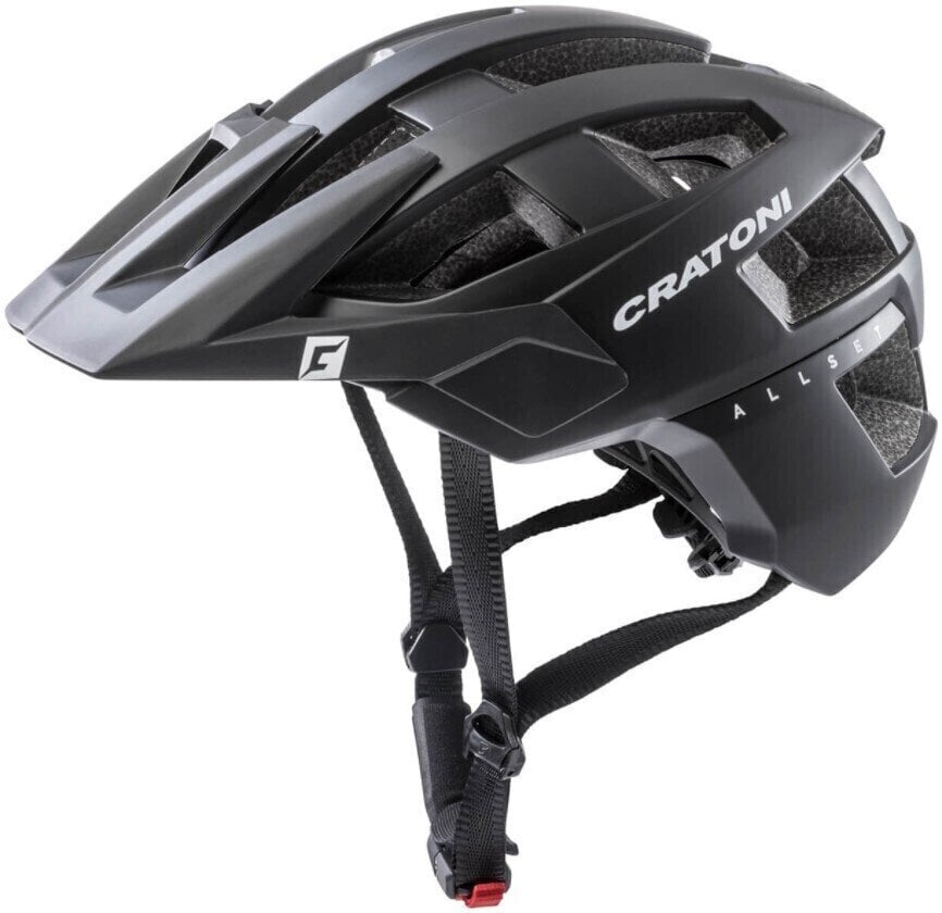 Bike Helmet Cratoni AllSet Black Matt S/M Bike Helmet (Just unboxed)