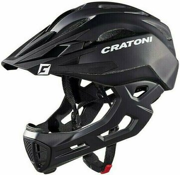 Каска за велосипед Cratoni C-Maniac Black Matt L/XL Каска за велосипед - 1