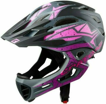 Casco de bicicleta Cratoni C-Maniac Pro Black/Pink/Purple Matt L-XL Casco de bicicleta - 1