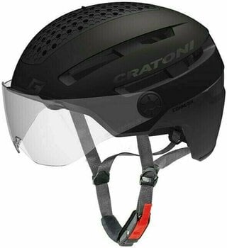 Bike Helmet Cratoni Commuter Black Matt M/L Bike Helmet - 1