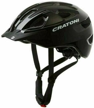 Bike Helmet Cratoni C-Swift Black Glossy UNI Bike Helmet - 1