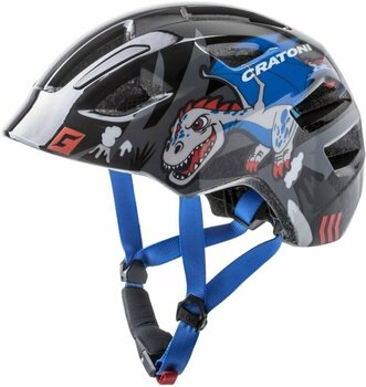 Dětská cyklistická helma Cratoni Maxster Black/Dragon Glossy 46-51-XS-S Dětská cyklistická helma - 1