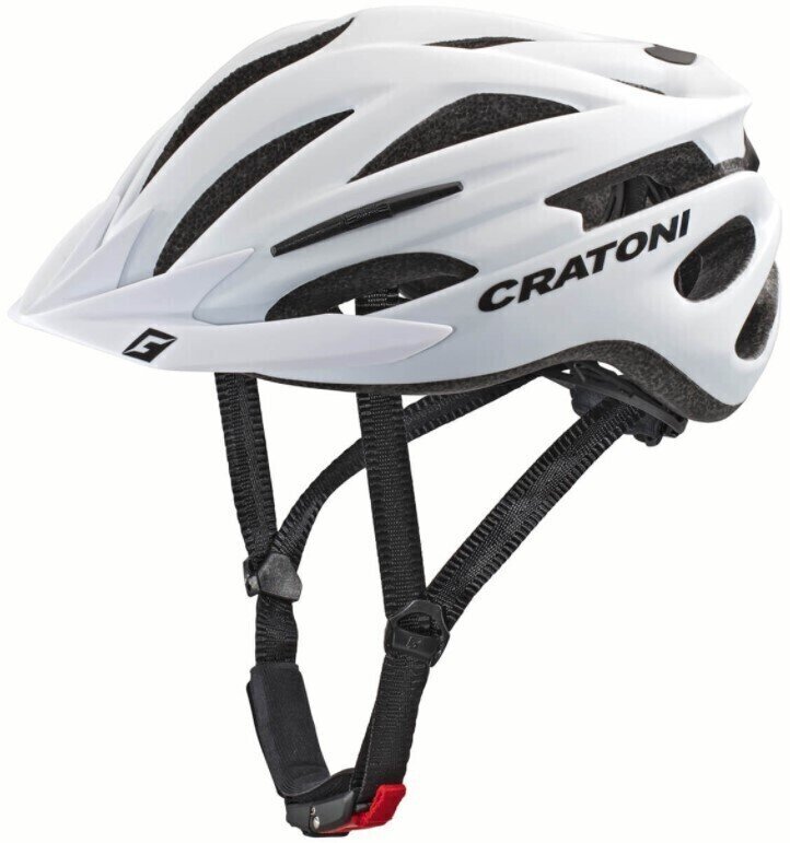 Bike Helmet Cratoni Pacer White Matt S/M Bike Helmet
