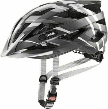 Bike Helmet UVEX Air Wing CC Black/Silver Matt 56-60 Bike Helmet - 1