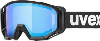 Okulary rowerowe UVEX Athletic CV Bike Black Matt/Blue Okulary rowerowe