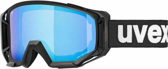 Kolesarska očala UVEX Athletic CV Bike Black Matt/Blue Kolesarska očala - 1