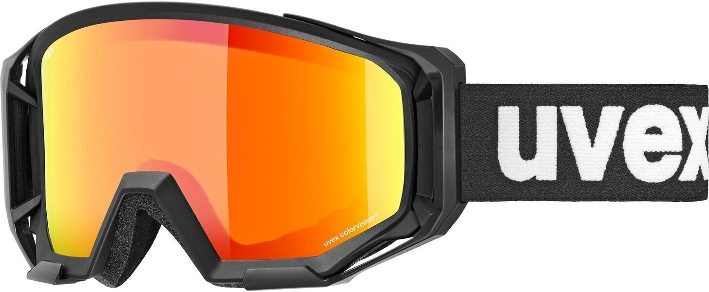 Слънчеви очила > Колоездене очила UVEX Athletic CV Black Matt/Mirror Orange