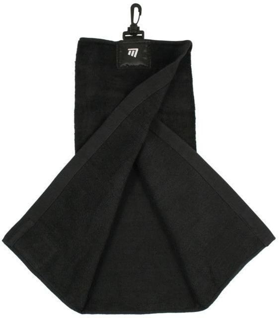 Towel Masters Golf Tri-Fold Towel Black