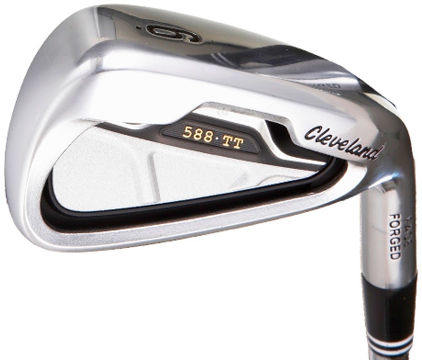 Golf palica - železa Cleveland 588 TT Iron Chrome Right Hand Regular 4-9