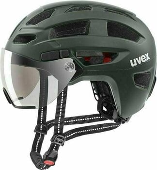 Bike Helmet UVEX Finale Visor Forest Matt 52-57 Bike Helmet - 1