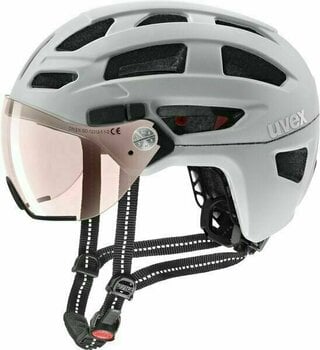 Bike Helmet UVEX Finale Visor V Papyrus Matt 56-61 Bike Helmet - 1