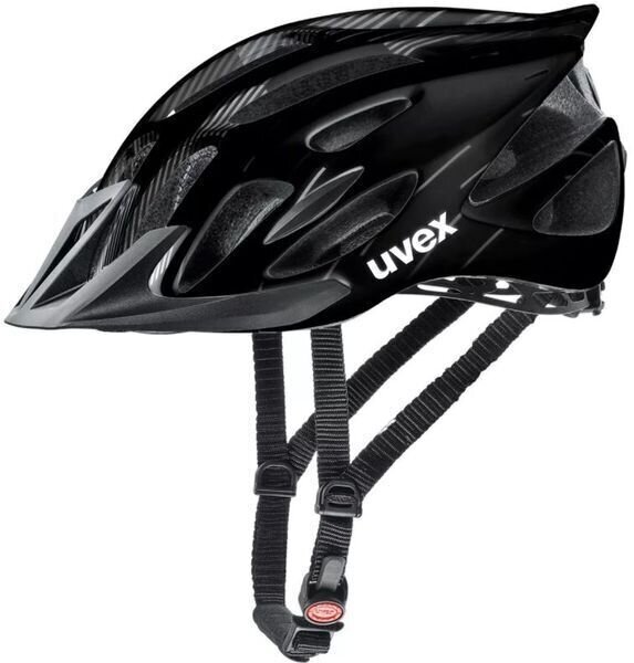 Capacete de bicicleta UVEX Flash Black 57-61 Capacete de bicicleta