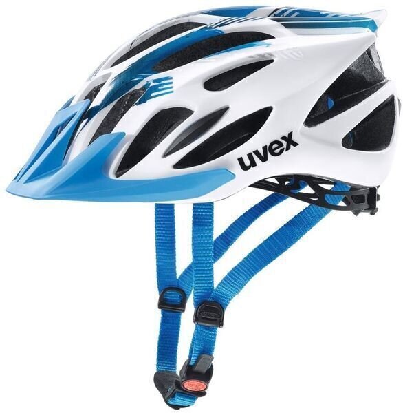 Cyklistická helma UVEX Flash White/Blue 53-56 Cyklistická helma