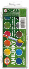 Watercolour Paint KOH-I-NOOR Anilinky Watercolour Pan 12 pcs