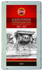Grafietpotlood KOH-I-NOOR Gioconda Set for Sketching Set tekenpotloden voor kunstenaars 11 pcs