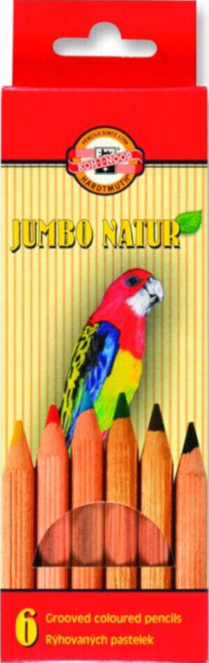 Цветни моливи
 KOH-I-NOOR Комплект цветни моливи 6 бр