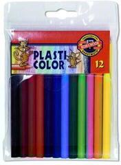 Oil Pastel KOH-I-NOOR Plasticolor Pastels Set of Oil Pastels 12 pcs