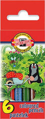 Ołówki dla dzieci KOH-I-NOOR Krtko Coloured Pencils Zestaw kredek dla dzieci 6 szt.