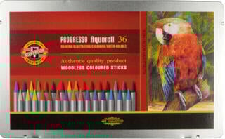 Watercolor Pencil KOH-I-NOOR Progresso 36 Set of Watercolour Pencils 36 pcs