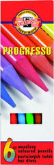 Colour Pencil KOH-I-NOOR Progresso Woodless Coloured Pencils Set of Coloured Pencils 6 pcs
