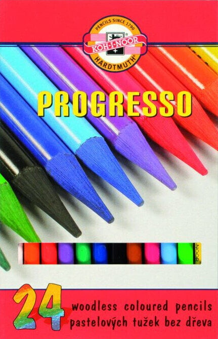 Цветни моливи
 KOH-I-NOOR Комплект цветни моливи 24 бр