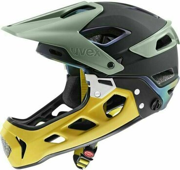Cyklistická helma UVEX Jakkyl HDE 2.0 Forest/Mustard Matt 52-57 Cyklistická helma - 1