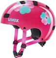 UVEX Kid 3 Pink Flower 51-55 Capacete de ciclismo para crianças