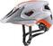Cykelhjelm UVEX Quatro Integrale Silver/Orange Matt 52-57 Cykelhjelm
