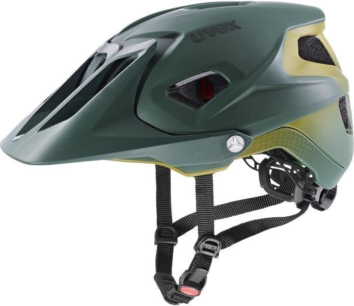Bike Helmet UVEX Quatro Integrale Tocsen Forest Mustard Matt 52-57 Bike Helmet