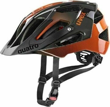 Cyklistická helma UVEX Quatro Titan/Orange 52-57 Cyklistická helma - 1