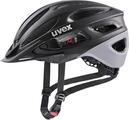 UVEX True CC Black/Grey Matt 52-55 Casco de bicicleta