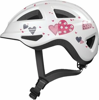 Kid Bike Helmet Abus Anuky 2.0 ACE White Heart S Kid Bike Helmet - 1