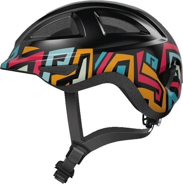 Dětská cyklistická helma Abus Anuky 2.0 Black Tag M Dětská cyklistická helma