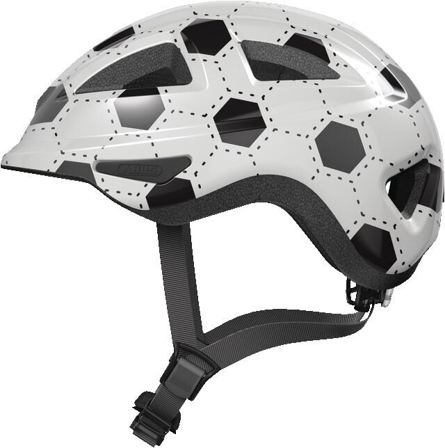 Dětská cyklistická helma Abus Anuky 2.0 White Football S Dětská cyklistická helma