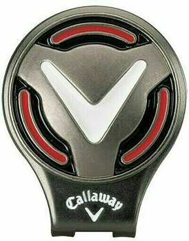 Outil Divot Callaway Chev Hat Clip 14 Blk/Red - 1