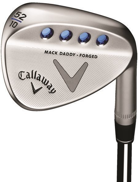 Golfschläger - Wedge Callaway Mack Daddy Forged Chrome Wedge 52-10 R-Grind Rechtshänder