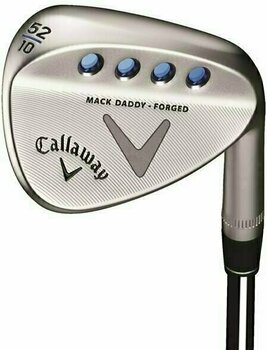Mazza da golf - wedge Callaway Mack Daddy Forged Chrome Wedge 52-10 R-Grind destro - 1