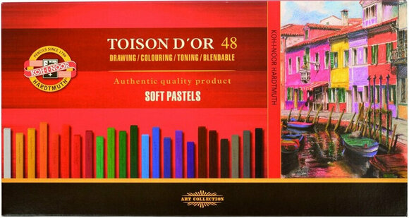 Pastel sec KOH-I-NOOR Ensemble de pastels secs 48 pièces - 1