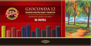 Oil Pastel KOH-I-NOOR Gioconda Set of Oil Pastels Set of Oil Pastels 12 pcs
