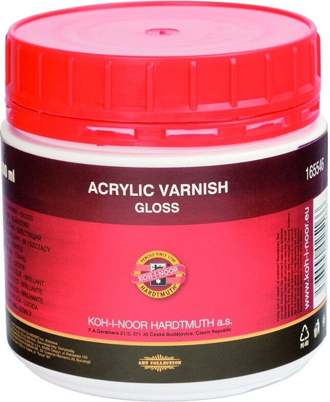 Kolor podstawowy
 KOH-I-NOOR ACRYLIC VARNISH GLOSS 500 ml