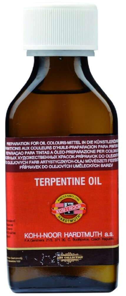 Основен цвят KOH-I-NOOR TERPENTINE OIL 100 ml