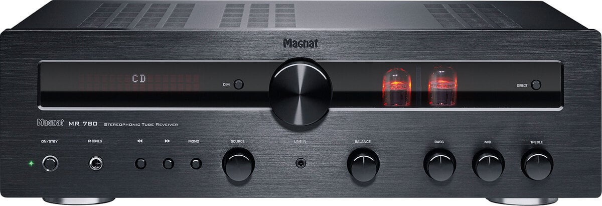Integreret hi-fi-forstærker Magnat MR 780 Sort