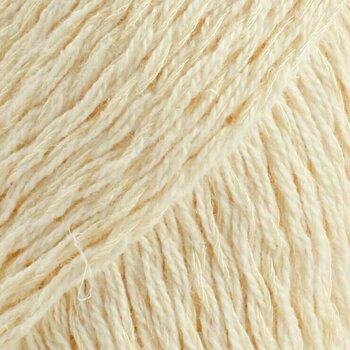 Knitting Yarn Drops Belle Uni Colour 02 Off White Knitting Yarn - 1