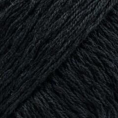 Knitting Yarn Drops Belle Uni Colour 08 Black Knitting Yarn