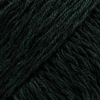 Fil à tricoter Drops Belle Uni Colour 08 Black - 1